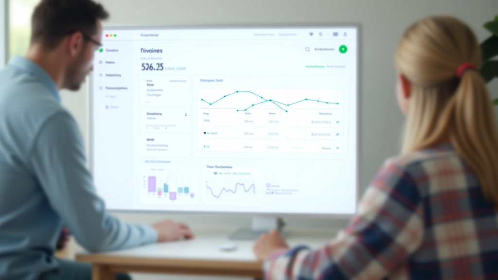 Tableau de bord de facturation automatisée avec graphiques